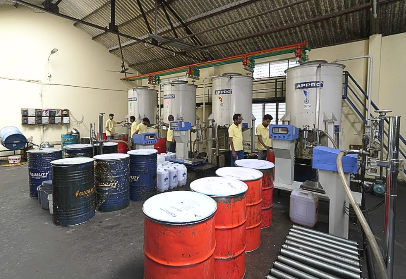 Manufacturing at Appro Lubes